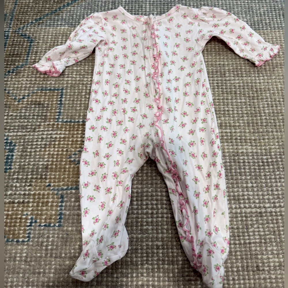 Kissy Kissy Floral Baby Onesie